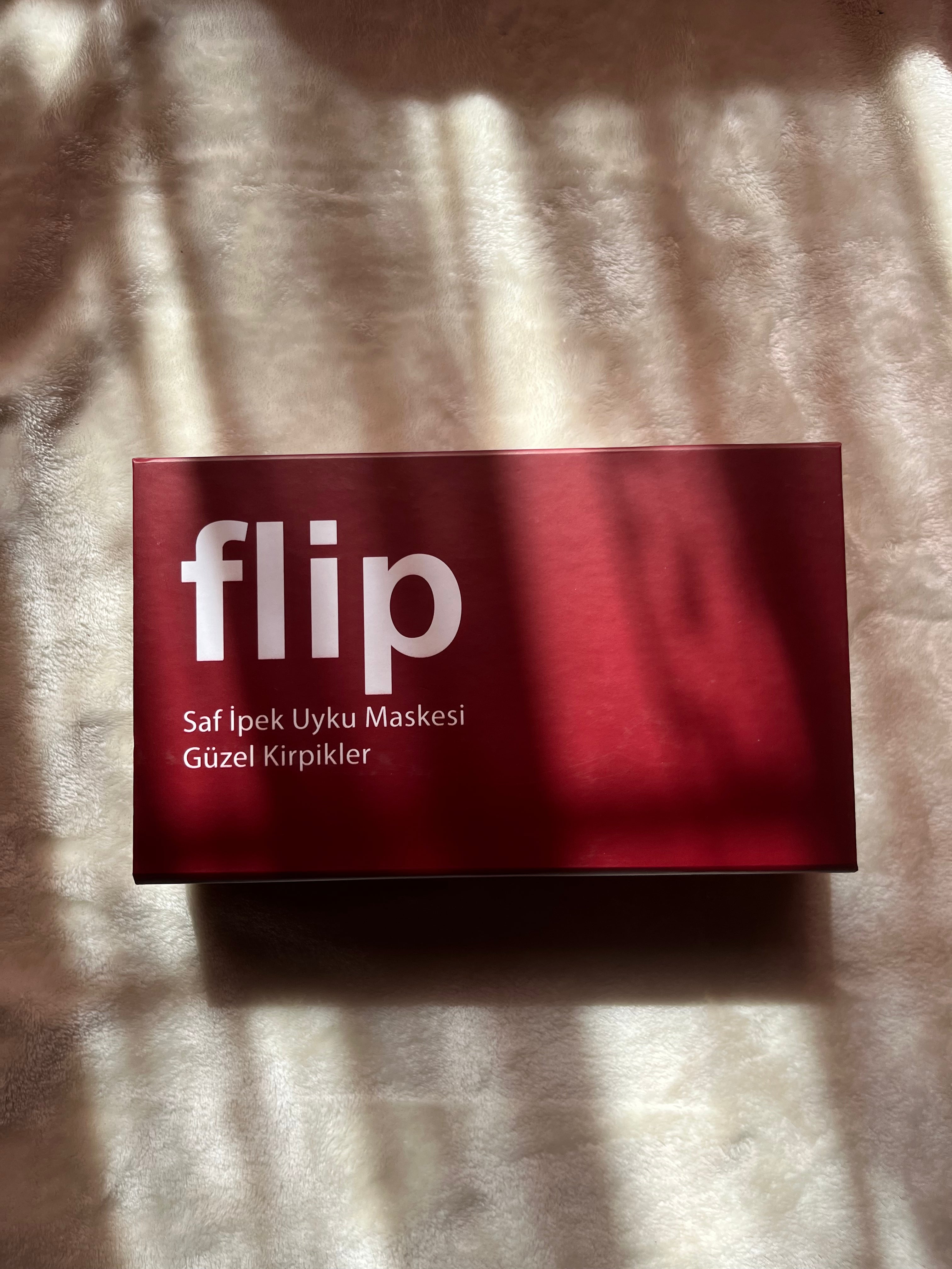 Dut İpek Bordo Uyku Maskesi