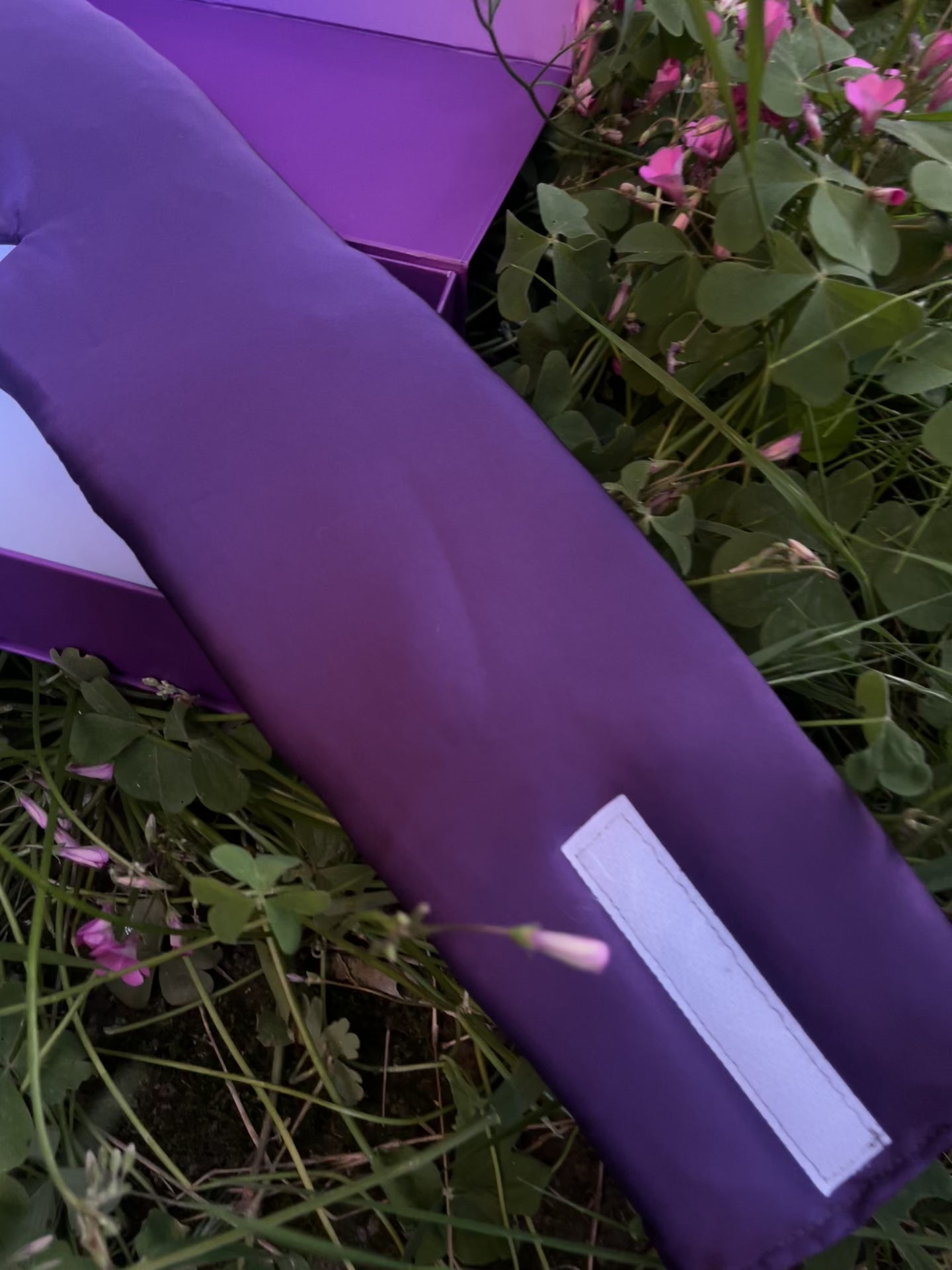 Dut İpek Mor Uyku Maskesi