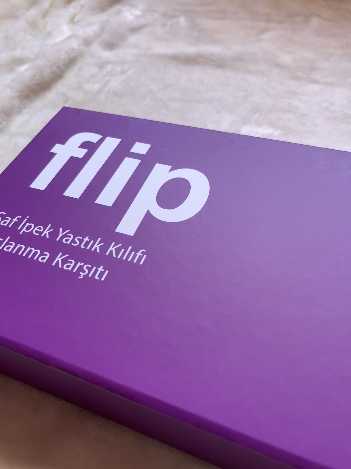 Dut İpek Mor Premium Yastık Kılıfı